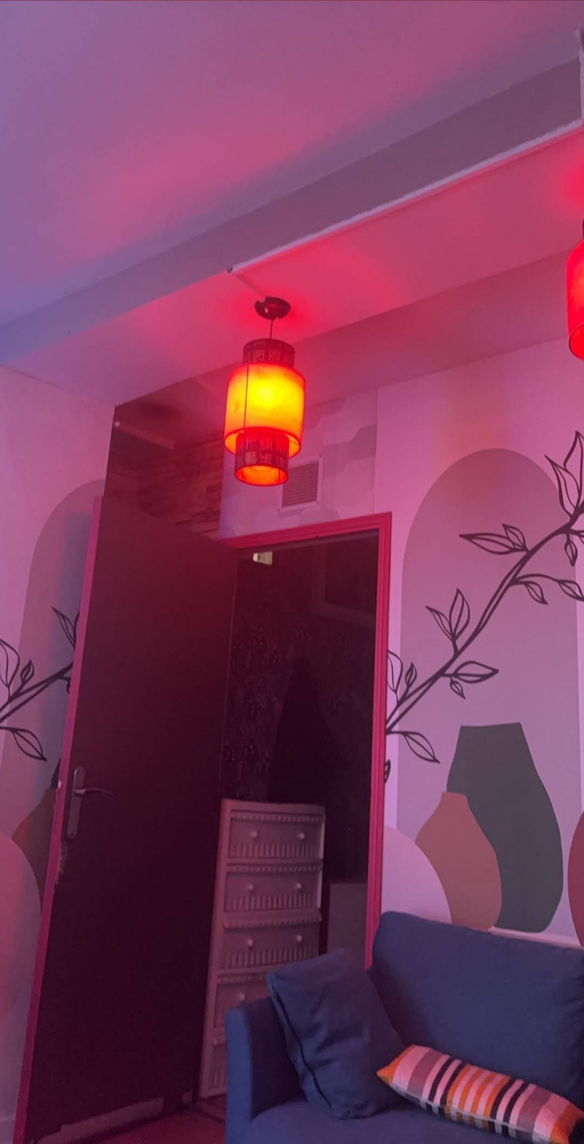 Ambiance zen du salon de massage